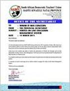 Sadtu KZN